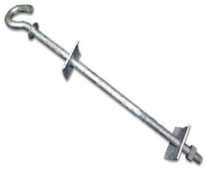 Galvanized open eyebolt M20x450